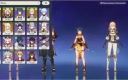 ⚡AR26⚡YAE MIKO + ITTO + JEAN⚡Inazuma Bloqueada