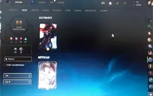 Conta league of legends