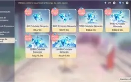 AR 43 Ganyu / Zhongli / Qiqi e Banner Garantido!!