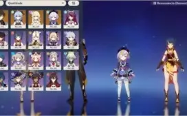 AR 43 Ganyu / Zhongli / Qiqi e Banner Garantido!!