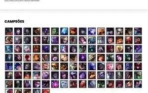 Conta bronze 2 com 110 Champs e 217 Skins + 30 Cromas