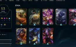 Conta League of Legends Full Acesso - 111 Champs e 53 Skins
