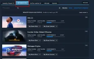 Steam Nível 101 - Csgo Prime + Fifa 22,23 + 38 Jogos.