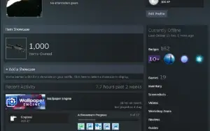 Steam Nível 101 - Csgo Prime + Fifa 22,23 + 38 Jogos.