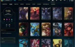 CONTA DE LOL COM 1300$ INVESTIDOS