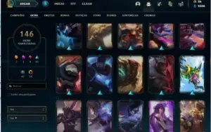 CONTA DE LOL COM 1300$ INVESTIDOS