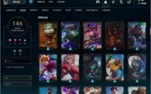 CONTA DE LOL COM 1300$ INVESTIDOS