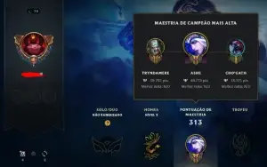 Conta League Of Legends Full Acesso, 152 Campeões, 194 Skins