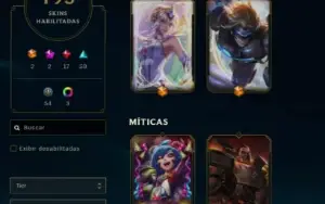 Conta League Of Legends Full Acesso, 152 Campeões, 194 Skins