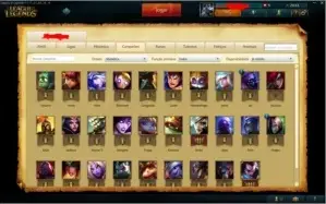 Conta League of Legends Prata lV 29 champions