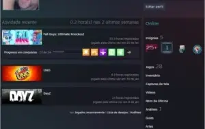 CONTA STEAM COM 28 JOGOS COMO, FALL GUYS, DOOM, DAYZ ...