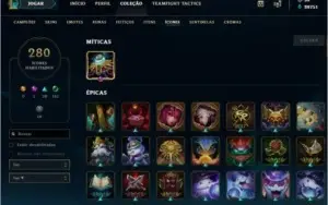 Conta League of Legends RARA