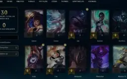 Conta Lol Mestre +200 Pdl