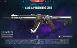 Conta valorant diamante 1, com chaveiro ascendente