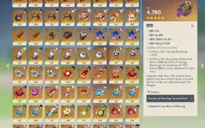 Conta Genshin ,Hutao+Bis ,13 personagens 5* , 5 armas 5*