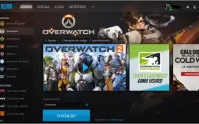 Conta Blizzard WoW SL, Warzone pct inicial e Overwatch