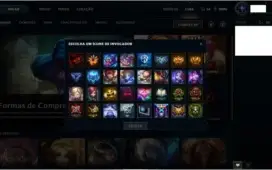 Conta Diamante 5 Season8, todos campeões, várias skins