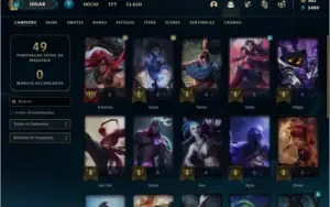 Conta Smurf com Yasuo + Borda Exclusiva Lendária