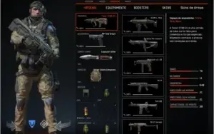 VENDO CONTA WARFACE PTT 61 COM 4 WARBOX DE CASH