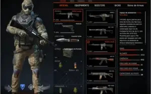 VENDO CONTA WARFACE PTT 61 COM 4 WARBOX DE CASH