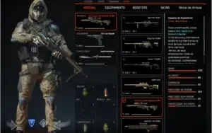 VENDO CONTA WARFACE PTT 61 COM 4 WARBOX DE CASH