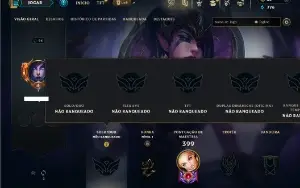 Unranked com 150 Champs e 174 Skins ( ADC / SUP )