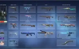 Conta VALORANT (1115 reais em skins!)