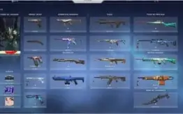 Conta VALORANT (1115 reais em skins!)