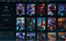 Conta LOL D4 Season 10(atual plat4 com 1 partida)