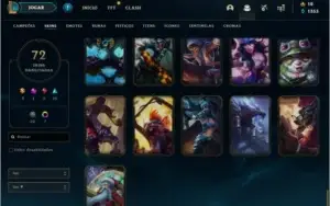 Conta LOL D4 Season 10(atual plat4 com 1 partida)