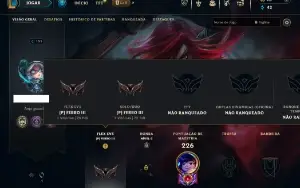 Ferro 3 com 95 Champs e 116 Skins +1 Prestigio