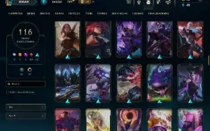 Ferro 3 com 95 Champs e 116 Skins +1 Prestigio