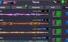 Conta 8 ball pool - 13 TACOS LENDÁRIOS