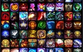 Conta LoL LvL40 Plat3 (Todos Champs/200 skins)
