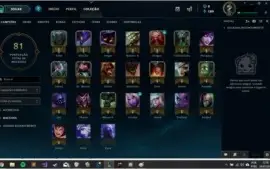 conta lol gold 5
