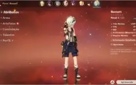 Conta Genshin Impact Ast Mona 5* AR 7