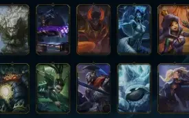 Conta League of Legends Full Acesso - 122 Champs e 49 Skins