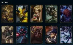 Conta League of Legends Full Acesso - 122 Champs e 49 Skins