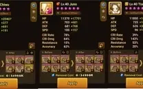 Conta Summoners Wars C2/C2 3 nat5 LD(ARTAMIEL,ONGYOUKI,SHAN)
