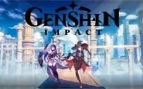 Contas Genshin Impact AR 5 com Shogun Raiden e Mona