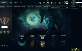 Conta Smurf Perfeita Platina 3 Com 51 Skins
