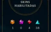 Conta Smurf Perfeita Platina 3 Com 51 Skins