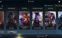 CONTA WILD RIFT GRÃO-MESTRE TEMP PASSADA; TOP GRAVES; 223 WC