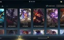 CONTA WILD RIFT GRÃO-MESTRE TEMP PASSADA; TOP GRAVES; 223 WC