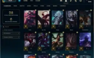 Conta league Of Legends / OURO III
