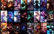Conta LoL. com 61 skins, 92 champ, skins de TFT