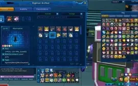 Conta GDMO com vários Digimon!!