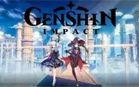 Conta Genshin Impact AR 5 com Kamisato Ayaka e Mona
