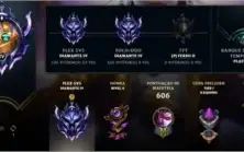 Conta LOL D4 206 skins Full champs