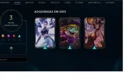 Conta lol platina 3 para smurf